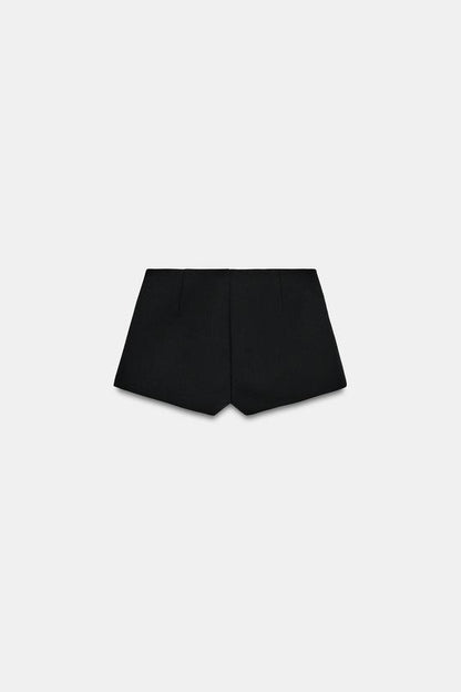 Short mini taille haute