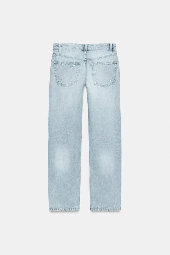 Jean TRF droit taille basse déchiré