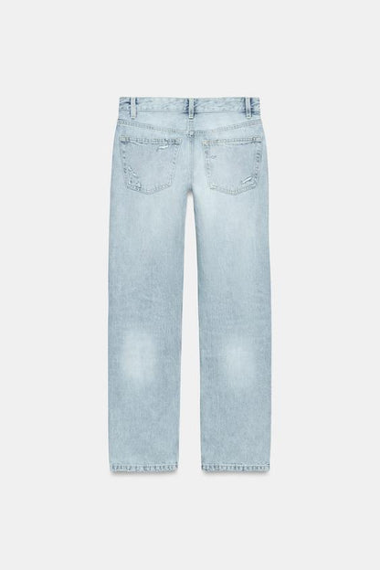 Jean TRF droit taille basse déchiré