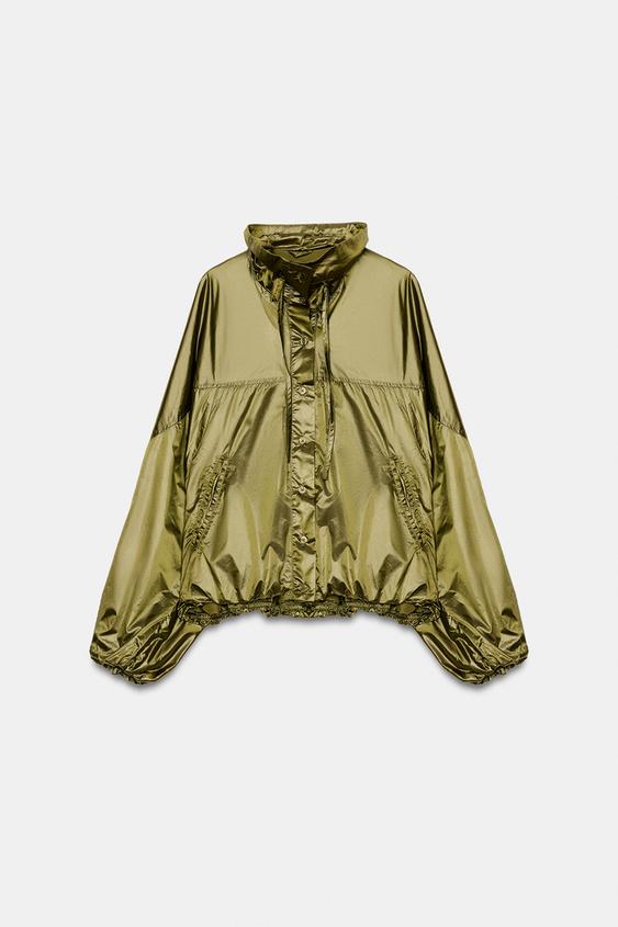 Veste oversize en nylon