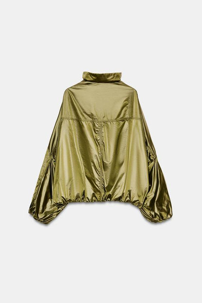 Veste oversize en nylon