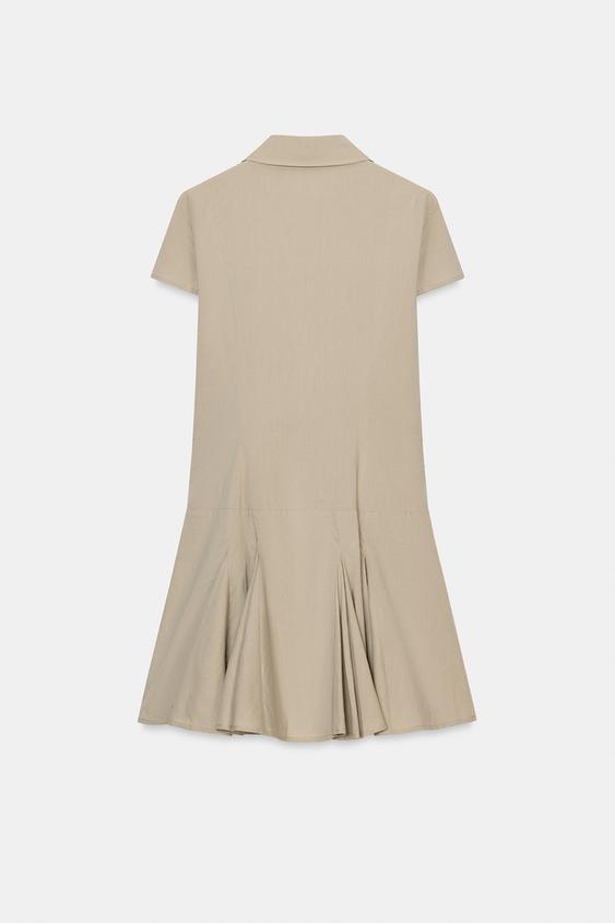 Robe courte chemise