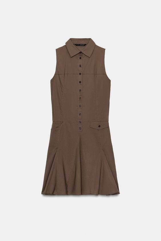Robe midi chemise