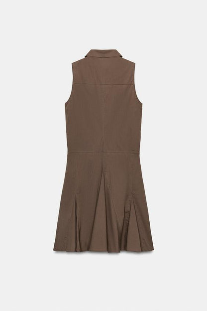 Robe midi chemise