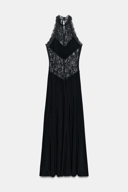 Robe nuisette en dentelle