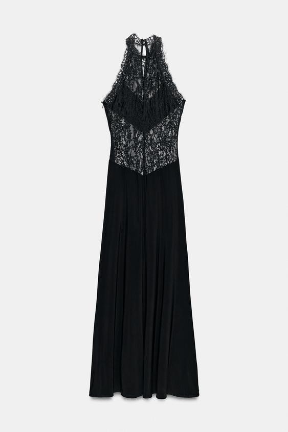 Robe nuisette en dentelle