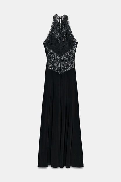 Robe nuisette en dentelle
