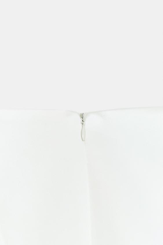 Jupe mini satinée