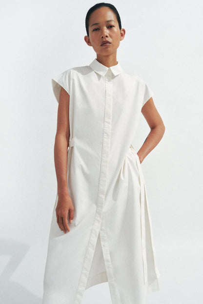 Robe chemise liens à nouer ZW Collection