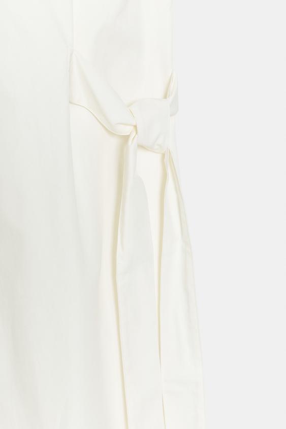 Robe chemise liens à nouer ZW Collection