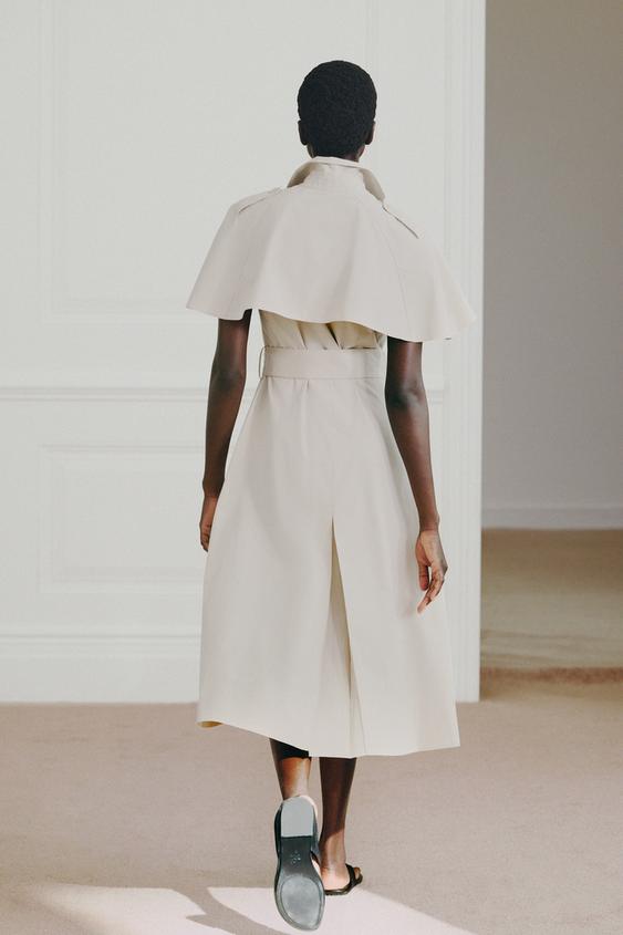 Robe chemise effet cape ZW Collection
