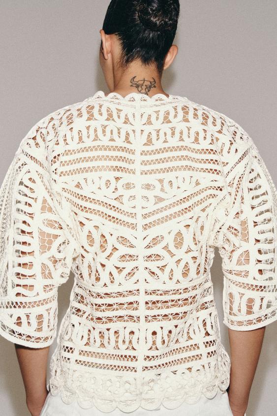 Top au crochet ZW Collection