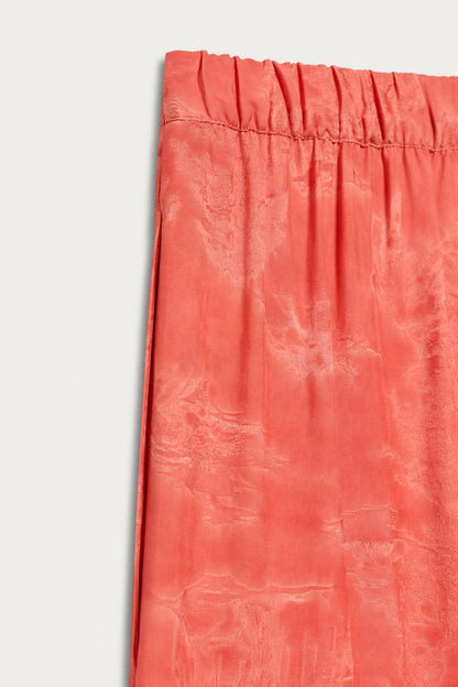 Pantalon à plumes Marisa Berenson x Zara
