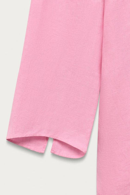 Robe tunique 100 % lin Marisa Berenson x Zara