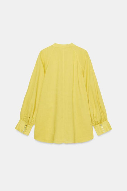 Chemise fluide en ramie ZW Collection