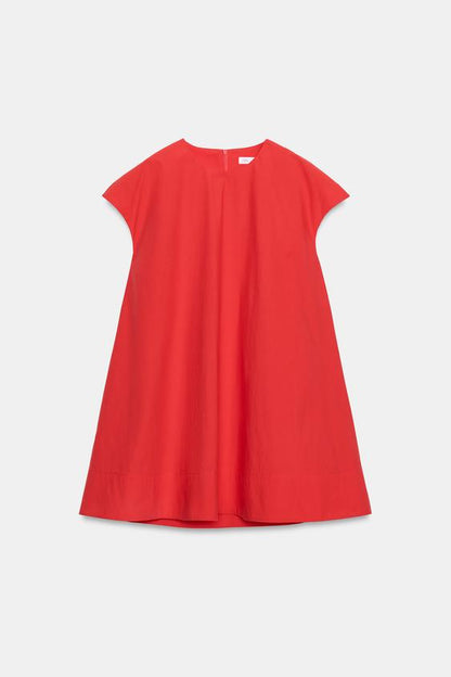 Robe courte en popeline ZW Collection