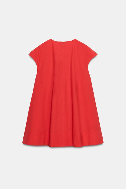Robe courte en popeline ZW Collection