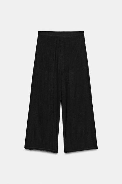 Pantalon droit fluide