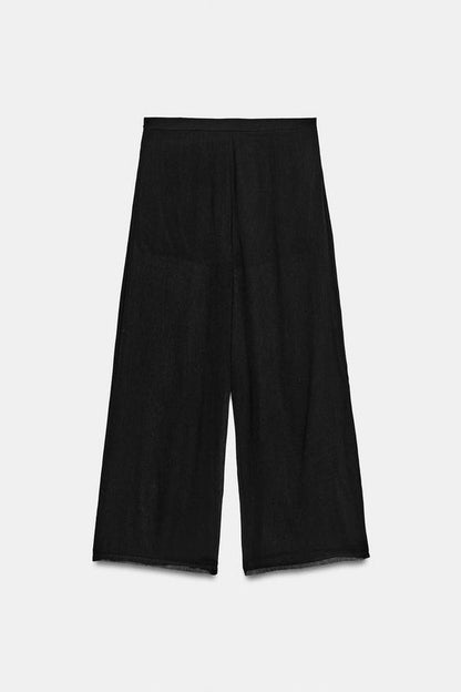 Pantalon droit fluide