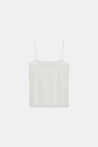 Top en dentelle