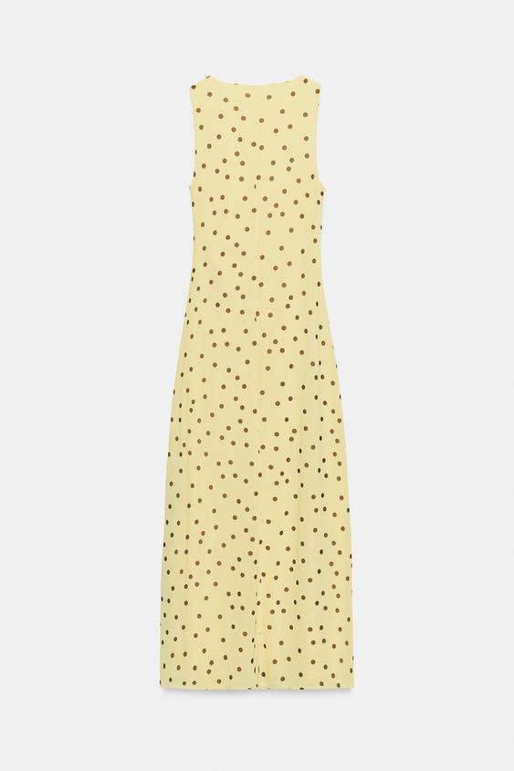 Robe fluide à pois