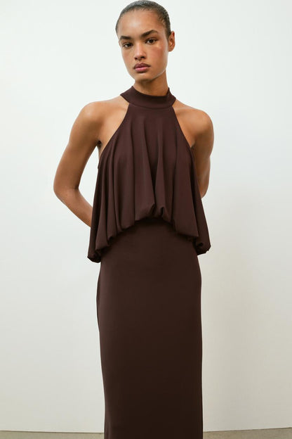 Robe dos-nu ballon