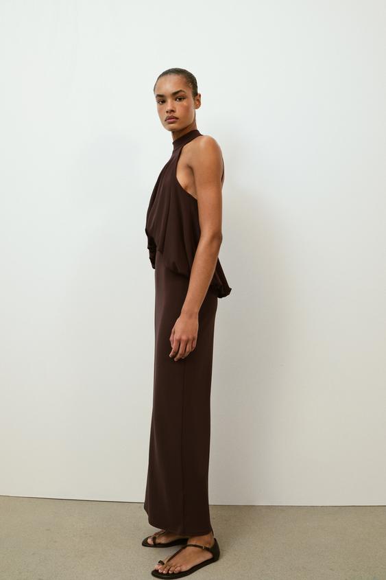 Robe dos-nu ballon