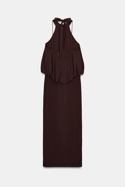 Robe dos-nu ballon