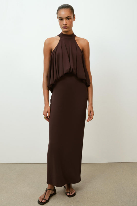 Robe dos-nu ballon