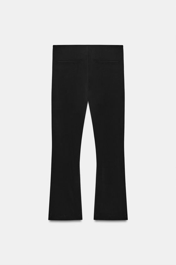 Legging évasé à nervure