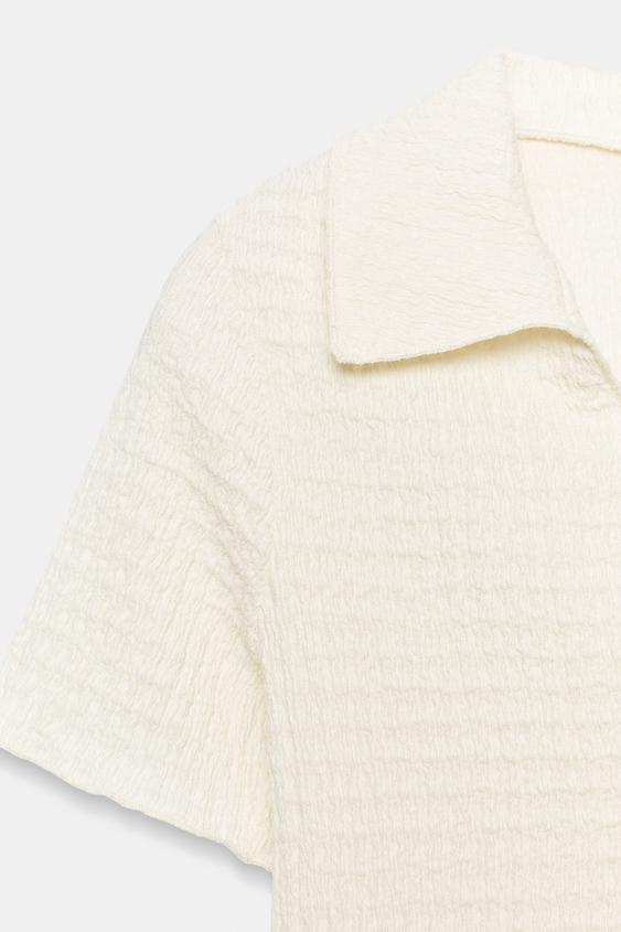Veste courte texturée