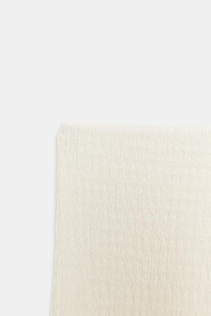 Pantalon droit texturé