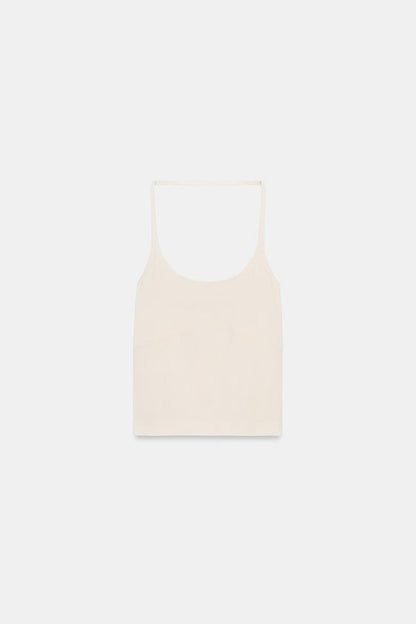 Top dos-nu sans coutures