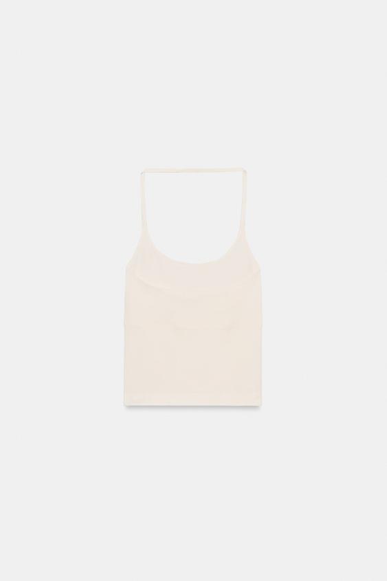 Top dos-nu sans coutures