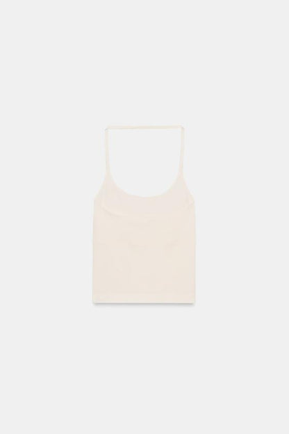 Top dos-nu sans coutures