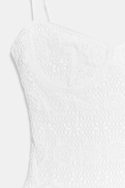 Robe courte au crochet