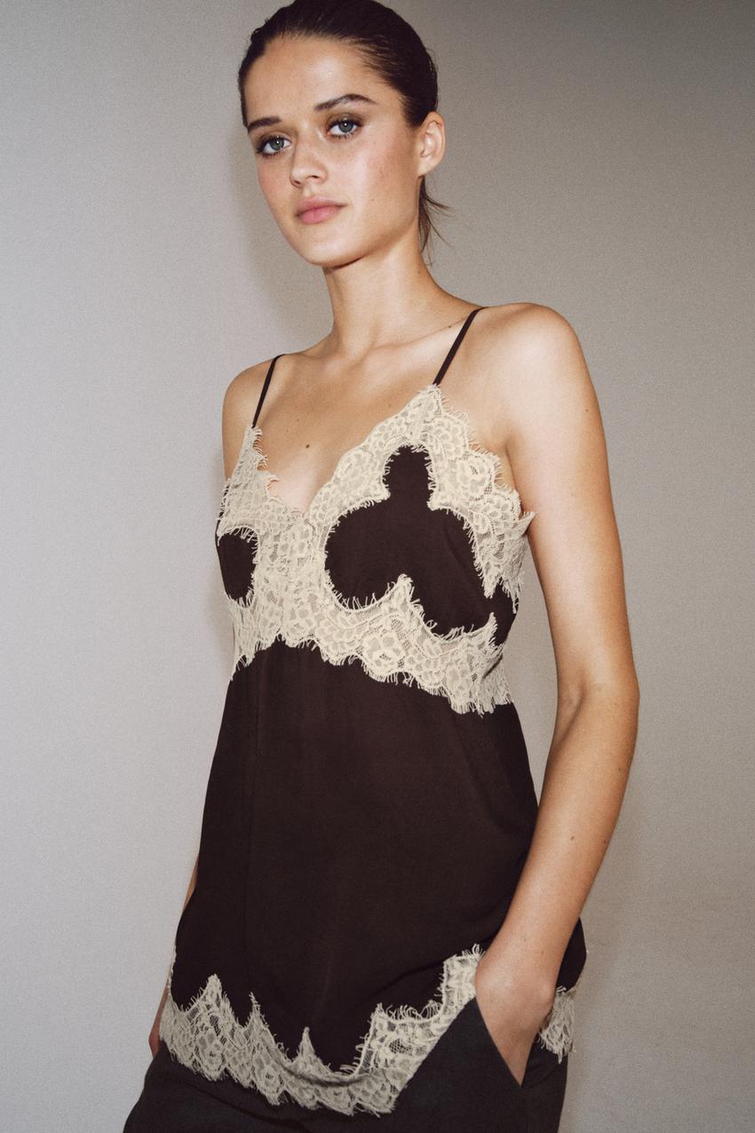 Top lingerie en dentelle ZW Collection