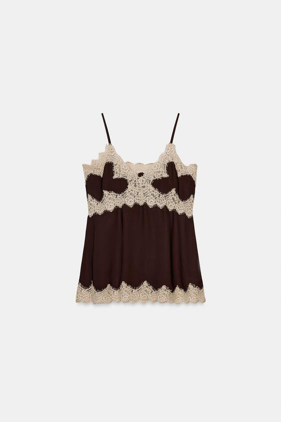 Top lingerie en dentelle ZW Collection