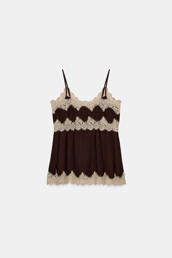 Top lingerie en dentelle ZW Collection