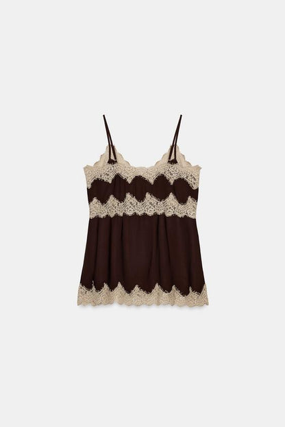 Top lingerie en dentelle ZW Collection