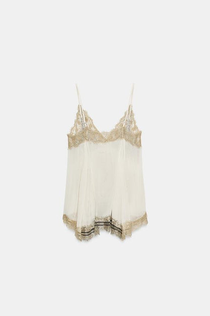 Top lingerie brodé ZW Collection