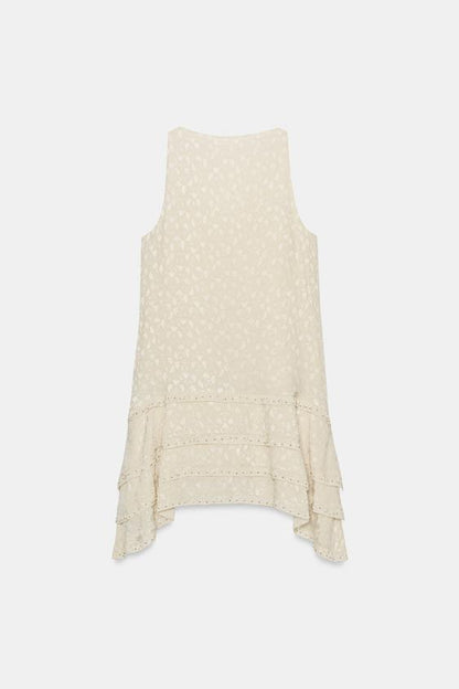 Robe courte en jacquard ZW Collection