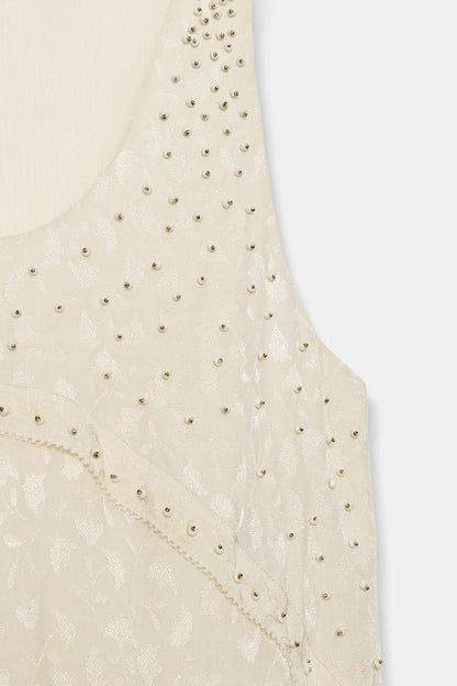 Robe courte en jacquard ZW Collection