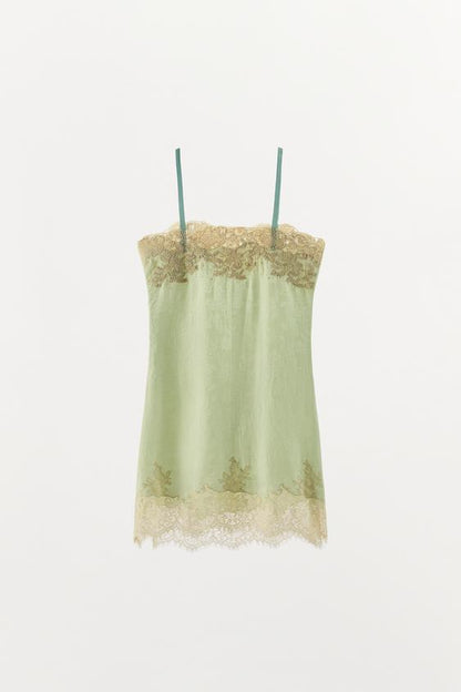 Robe en jacquard en dentelle ZW Collection