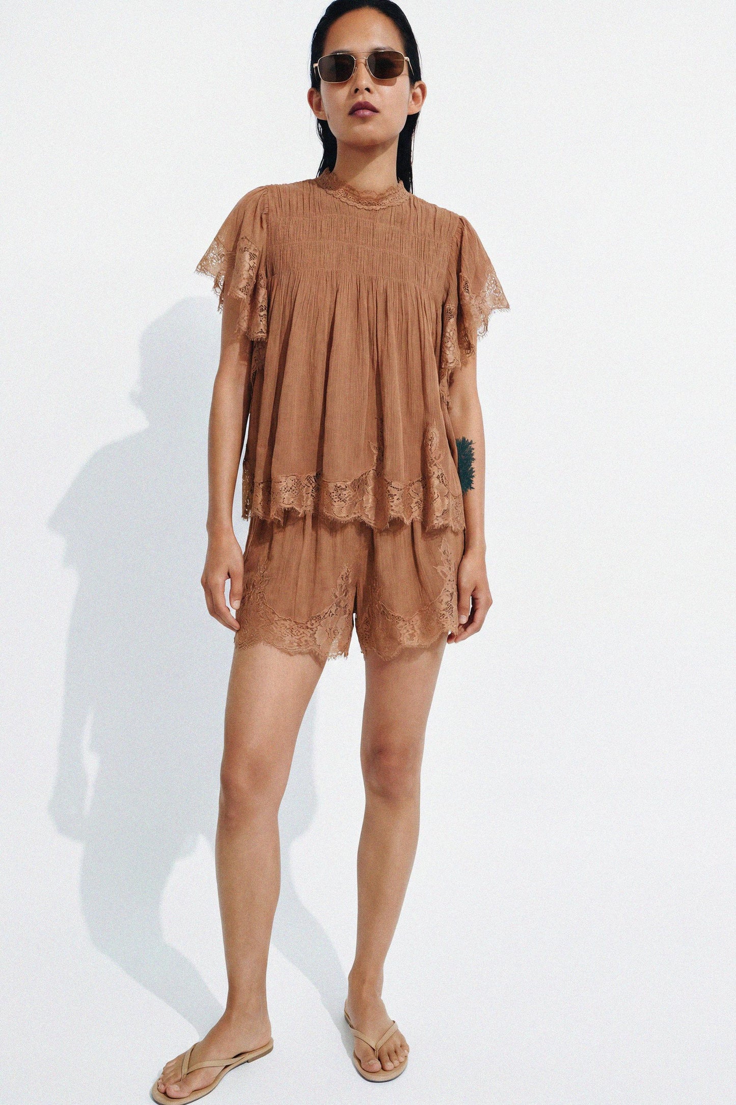 Short en dentelle ZW Collection