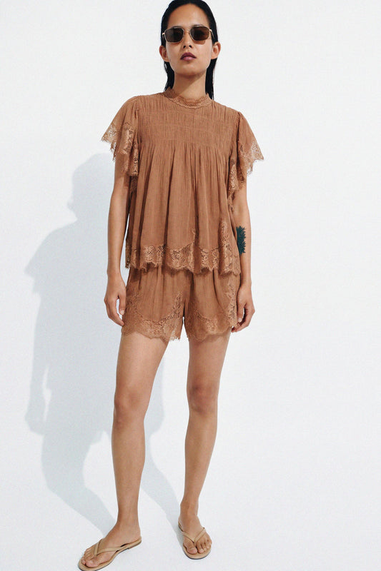 Short en dentelle ZW Collection