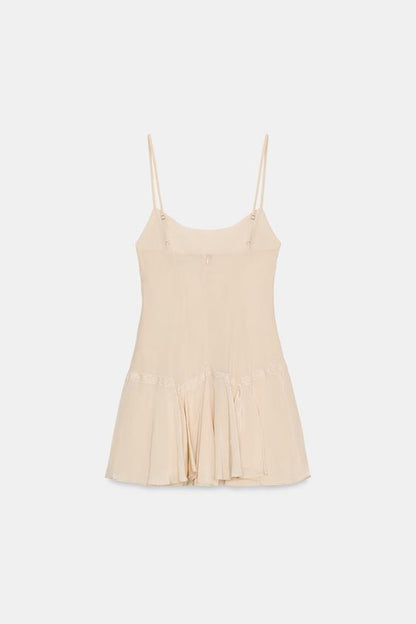 Robe nuisette brodée
