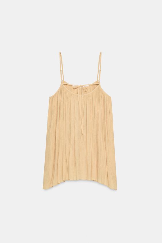 Robe mini texturée à volume