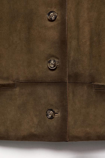 Blouson 100 % cuir ZW Collection Édition limitée