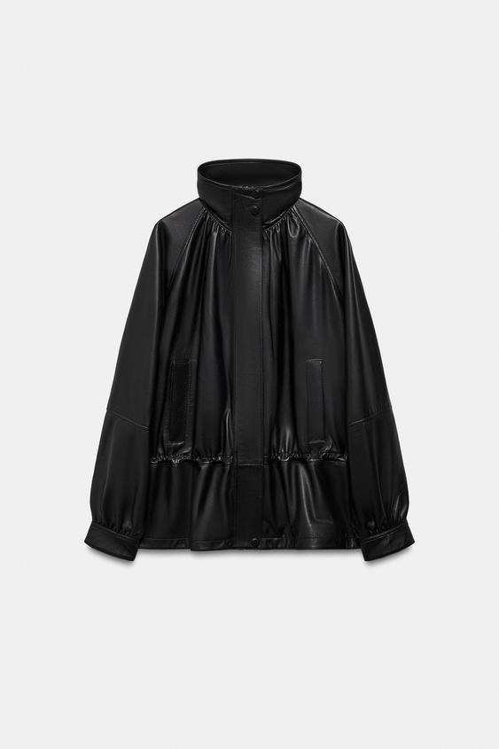 Veste 100 % cuir ZW Collection Édition limitée